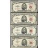 Image 1 : Lot of (4) 1963 $5 Legal Tender Notes