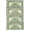 Image 2 : Lot of (4) 1963 $5 Legal Tender Notes