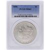 Image 1 : 1896 $1 Morgan Silver Dollar Coin PCGS MS63