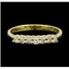 Image 1 : 18KT Yellow Gold 0.35ctw Diamond Ring