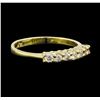 Image 2 : 18KT Yellow Gold 0.35ctw Diamond Ring