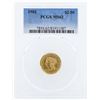 Image 1 : 1902 $2 1/2 Liberty Head Quarter Eagle Gold Coin PCGS MS62