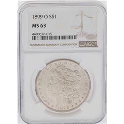 1899-O $1 Morgan Silver Dollar Coin NGC MS63