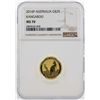 Image 1 : 2016P Australia $25 Kangaroo Gold Coin NGC MS70