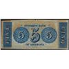 Image 2 : 1800's $5 The Citizens Bank of Louisiana Obsolete Note