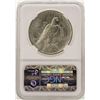 Image 2 : 1922 $1 Peace Silver Dollar Coin NGC MS63