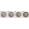 Image 1 : Lot of (4) Assorted Date $1 Morgan Silver Dollar Coins