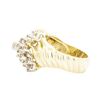 Image 3 : 14KT Yellow Gold Ladies 1.50ctw Diamond Ring