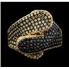 Image 1 : 18KT Rose Gold 1.68ctw Diamond Ring