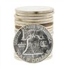 Image 2 : Roll of (20) 1962 Brilliant Uncirculated Franklin Half Dollar Coins