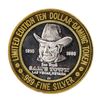 Image 2 : .999 Silver Sam's Town Las Vegas $10 Casino Limited Edition Gaming Token