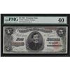 Image 1 : 1891 $5 Treasury Note Fr. 363 PMG Extremely Fine 40