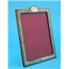 Image 1 : An Edwardian silver mounted photograph frame, with a gadrooned border, Birmingham 1902 10ins...