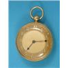 Image 1 : A George III 18ct gold pocket watch, the engine turned case with engine turned gilt dial with mat...