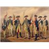 Image 1 : 19th C. German School oil on canvas, Portrait of Prussian soldiers, 18 x 24 ins...