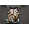 Image 3 : ZUNI OWL NECKLACE (PINATEWA)