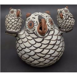 ZUNI POTTERY OWL