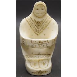 ESKIMO IVORY FIGURE
