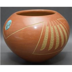 SAN ILDEFONSO POTTERY JAR (DA)