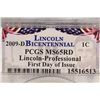 Image 3 : 2009-D PROFESSIONAL LINCOLN CENT PCGS MS65RD
