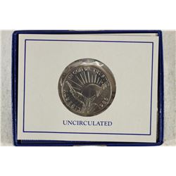 1986-D STATUE OF LIBERTY UNC HALF DOLLAR
