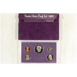 1987 US PROOF SET (WITH BOX)