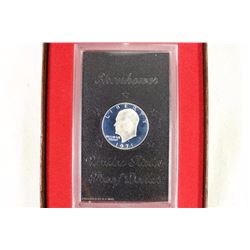 1971-S IKE SILVER DOLLAR PROOF (BROWN PACK)