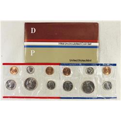 1984 US MINT SET (UNC) P/D (WITH ENVELOPE)