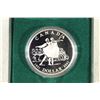 Image 1 : 2001 CANADA NATIONAL BALLET PROOF SILVER DOLLAR