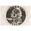 Image 1 : 1956 WASHINGTON SILVER QUARTER PCGS PR58