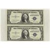 Image 1 : 2-1935-E $1 SILVER CERTIFICATES CRISP UNC BLUE