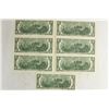 Image 2 : 7-2013 CRISP UNC $2 FRN'S CONSECUTIVE SERIAL #'S
