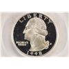 Image 1 : 1998-S WASHINGTON SILVER QUARTER PCGS PR69 DCAM