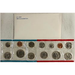 1980 US MINT SET (UNC) P/D/S (WITH ENVELOPE)