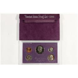 1986 US PROOF SET (WITH BOX)