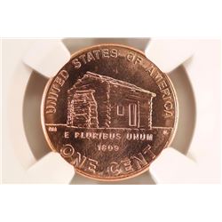 2009-D BIRTH & CHILDHOOD LINCOLN CENT NGC MS66RD