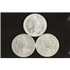 Image 1 : 1921-P/D/S MORGAN SILVER DOLLARS AU/UNC