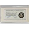 Image 3 : 25 GRAM STERLING PROOF ROUND FDC IN COMMEMORATION