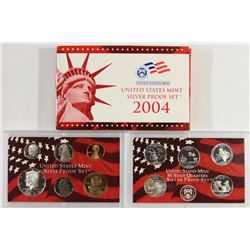 2004 US SILVER PROOF SET (WITH BOX)