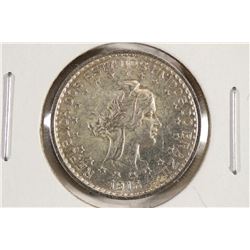 1913-A BRAZIL SILVER 500 REIS