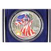 Image 1 : 1999 AMERICAN SILVER EAGLE COLORIZED