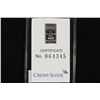 Image 1 : 1 GRAM 999.5 PLATINUM INGOT BY CREDIT SUISSE