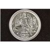 Image 1 : 2014 ISLE OF MAN 1 TROY OZ. .999 FINE SILVER ANGEL