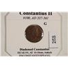Image 3 : 337-361 A.D. CONSTANTIUS II ANCIENT COIN