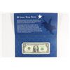 Image 1 : 2001 TEXAS $1 LONE STAR NOTE CRISP UNC