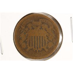 1864 US TWO CENT PIECE