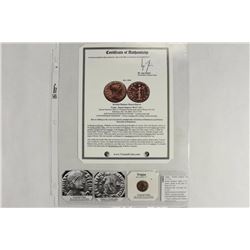 98-117 A.D. TRAJAN ANCIENT COIN (FINE)