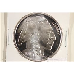 1 TROY OZ .999 FINE SILVER PROOF ROUND BUFFALO