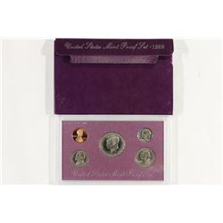 1989 US PROOF SET (WITH BOX)