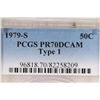 Image 3 : 1979-S TYPE I KENNEDY HALF DOLLAR PCGS PR70 DCAM